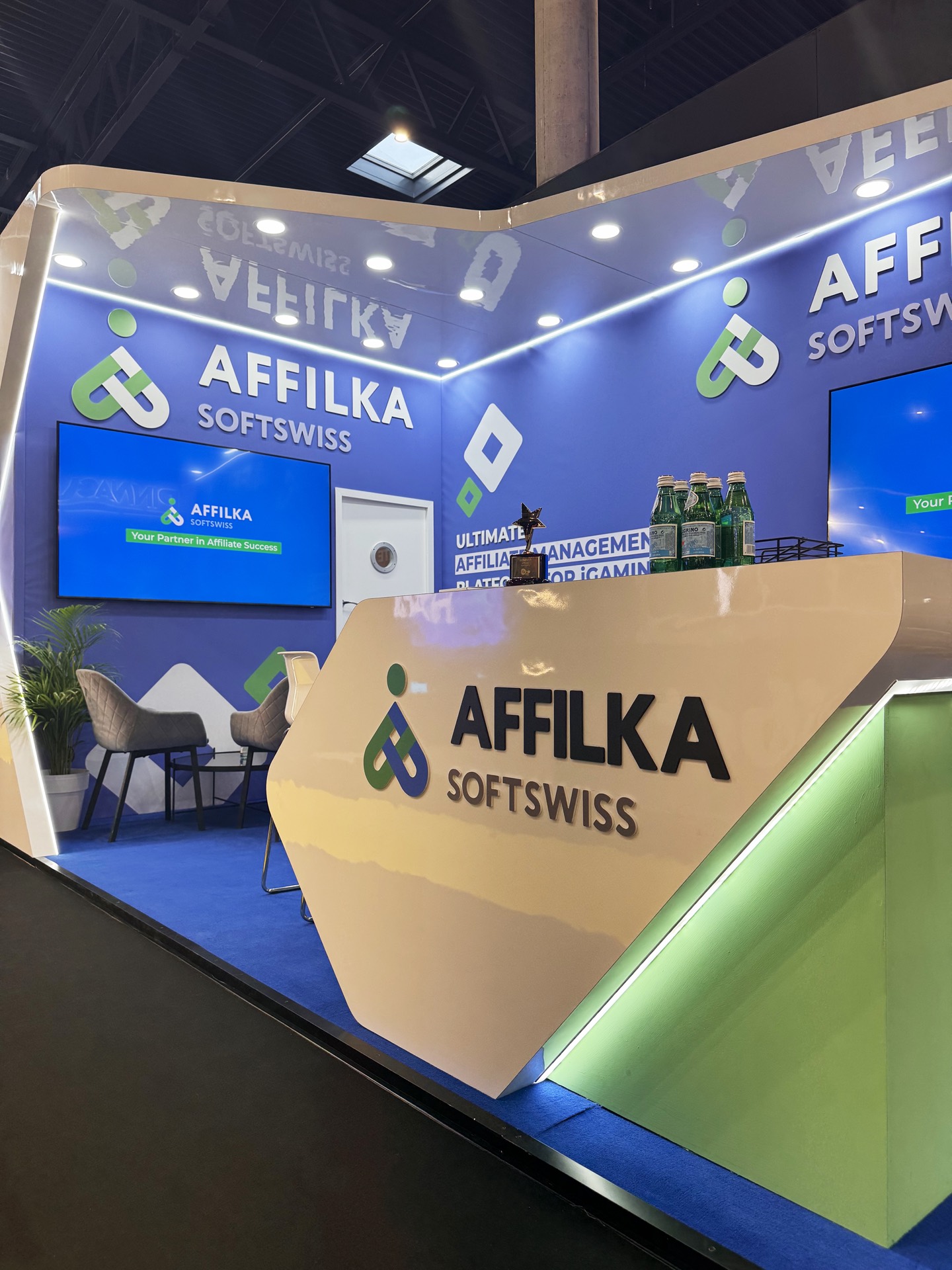 Affilka by SOFTSWISS ICE Barcelona 2025 exhibition stand