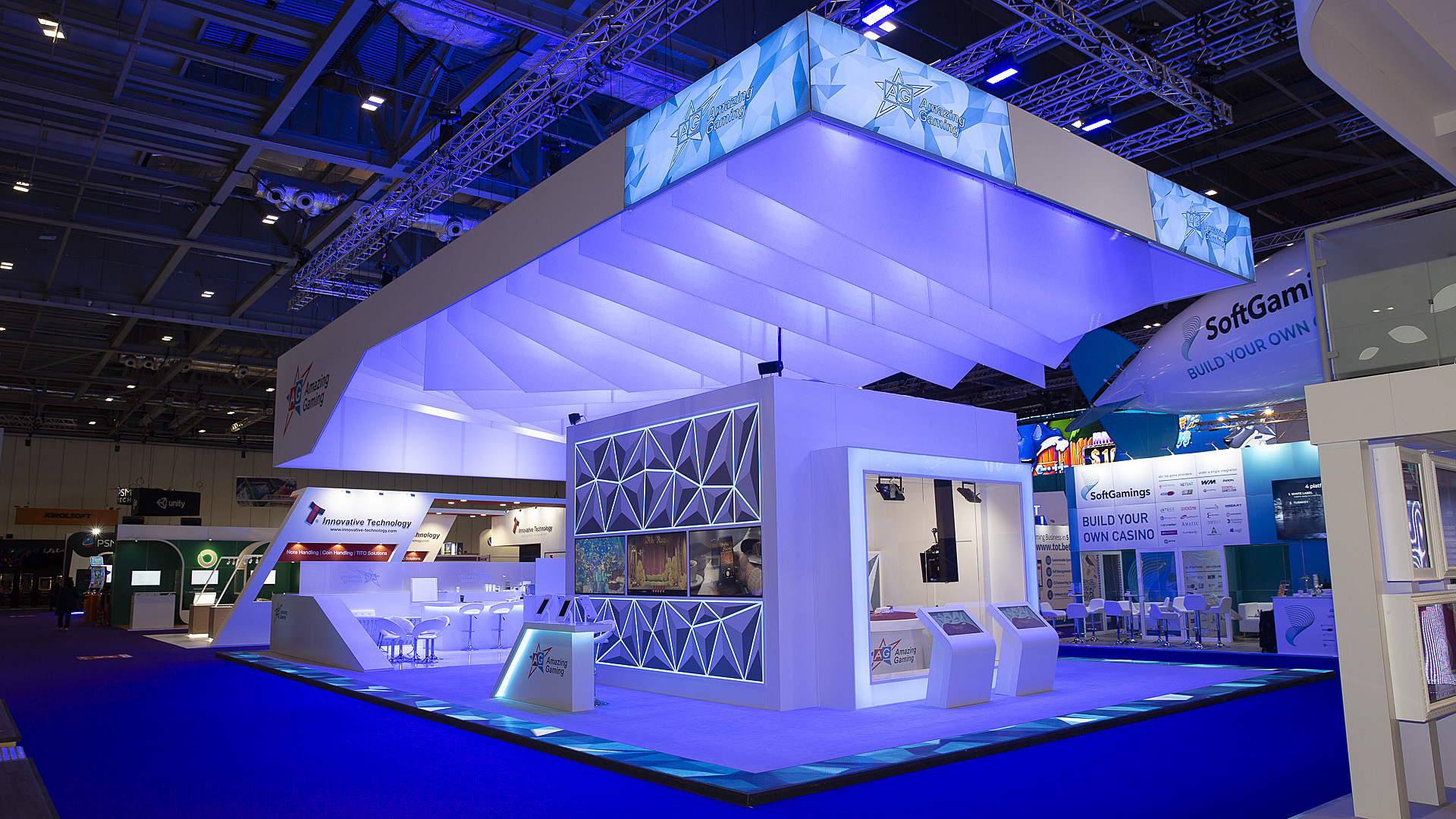 Amazing Gaming ICE London 2019 exhibition stand