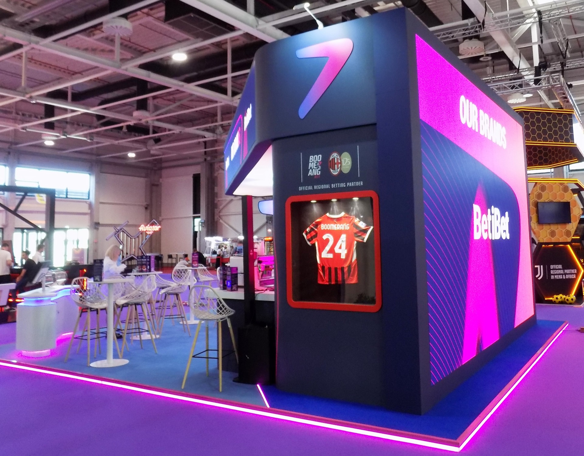 BOOMERANG Partners SiGMA Central Europe 2024 exhibition stand