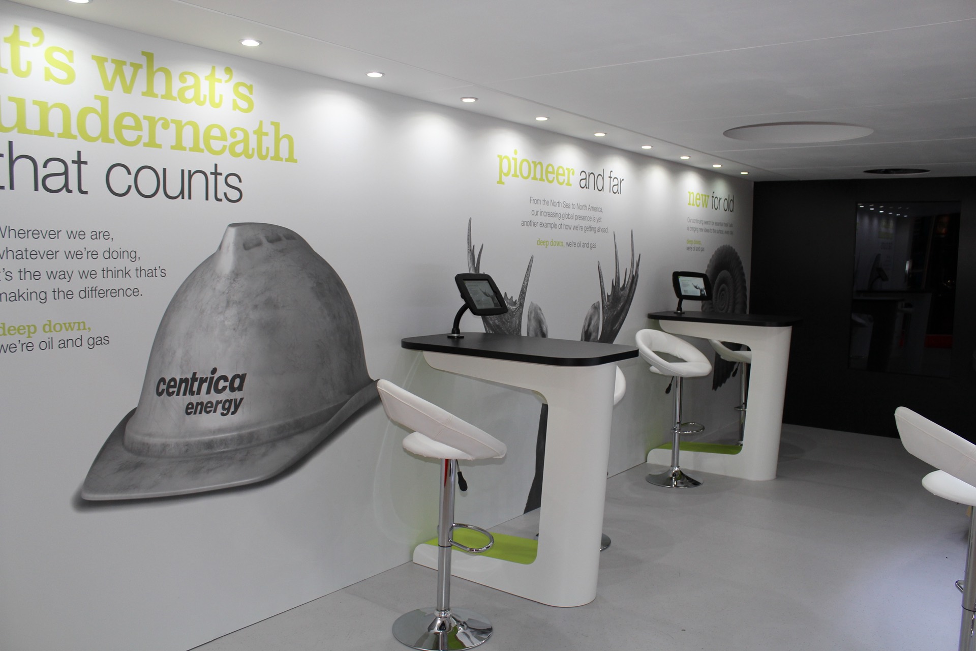 Centrica Offshore Europe 2019 exhibition stand