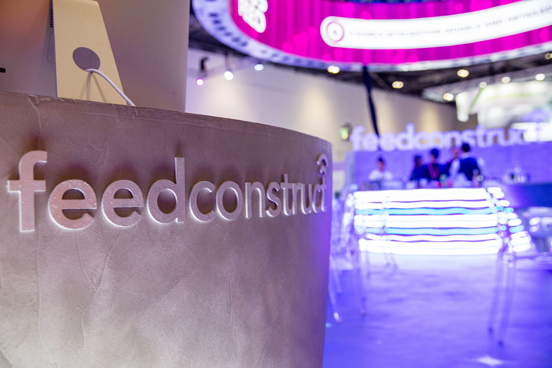 Feedconstruct Ice London ICE London exhibition stand