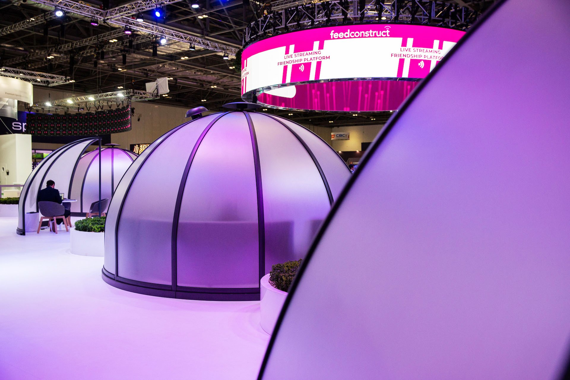 Feedconstruct Ice London ICE London exhibition stand