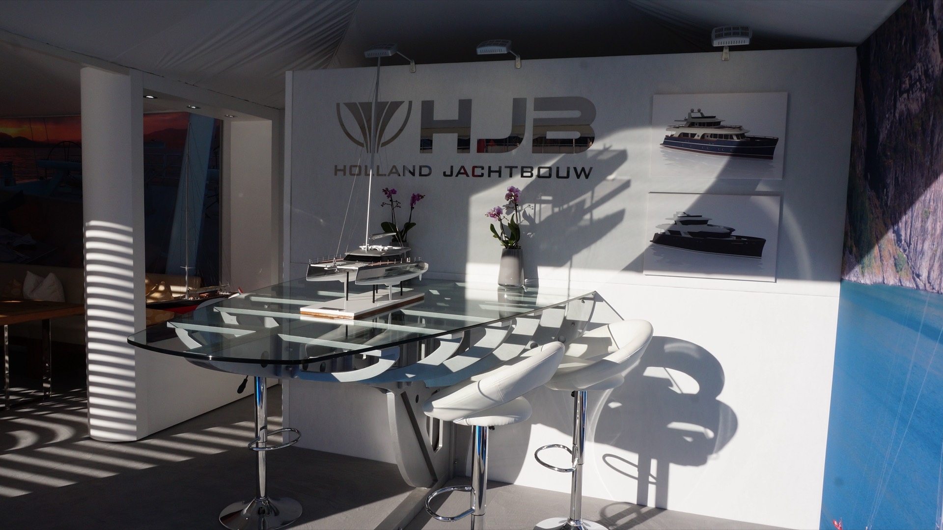 HJB Monaco 2020 exhibition stand