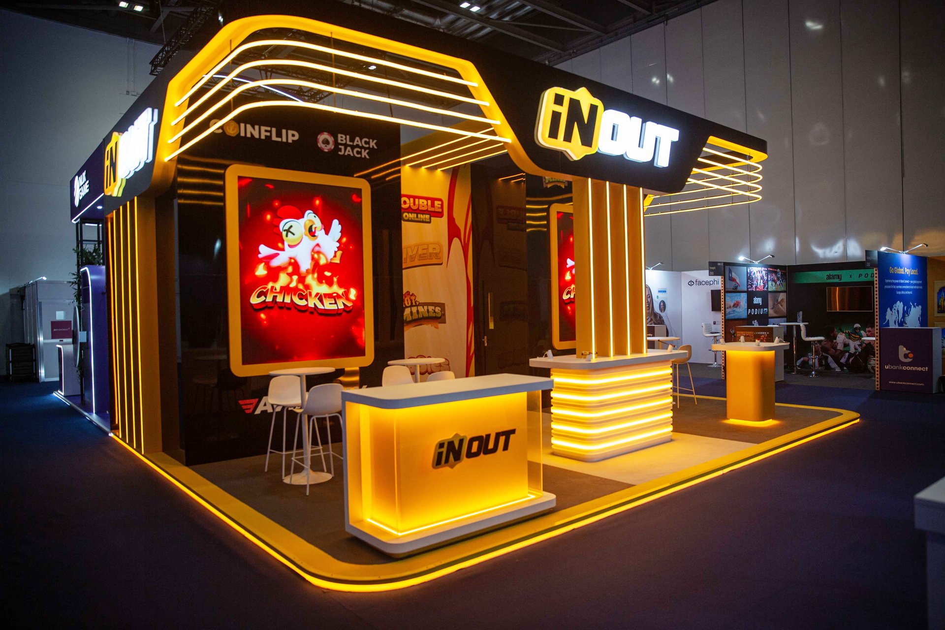 Inout Igb London exhibition stand design