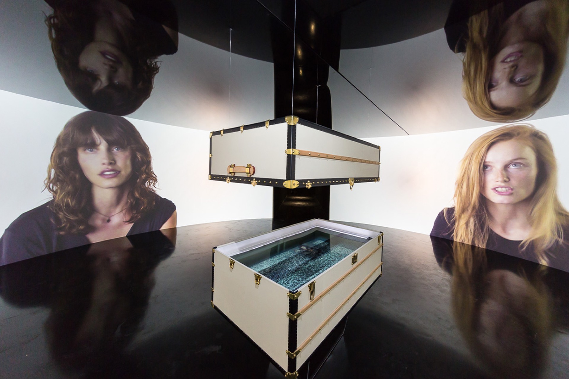 Louis Vuitton Series 3 Exhibition exhibition stand