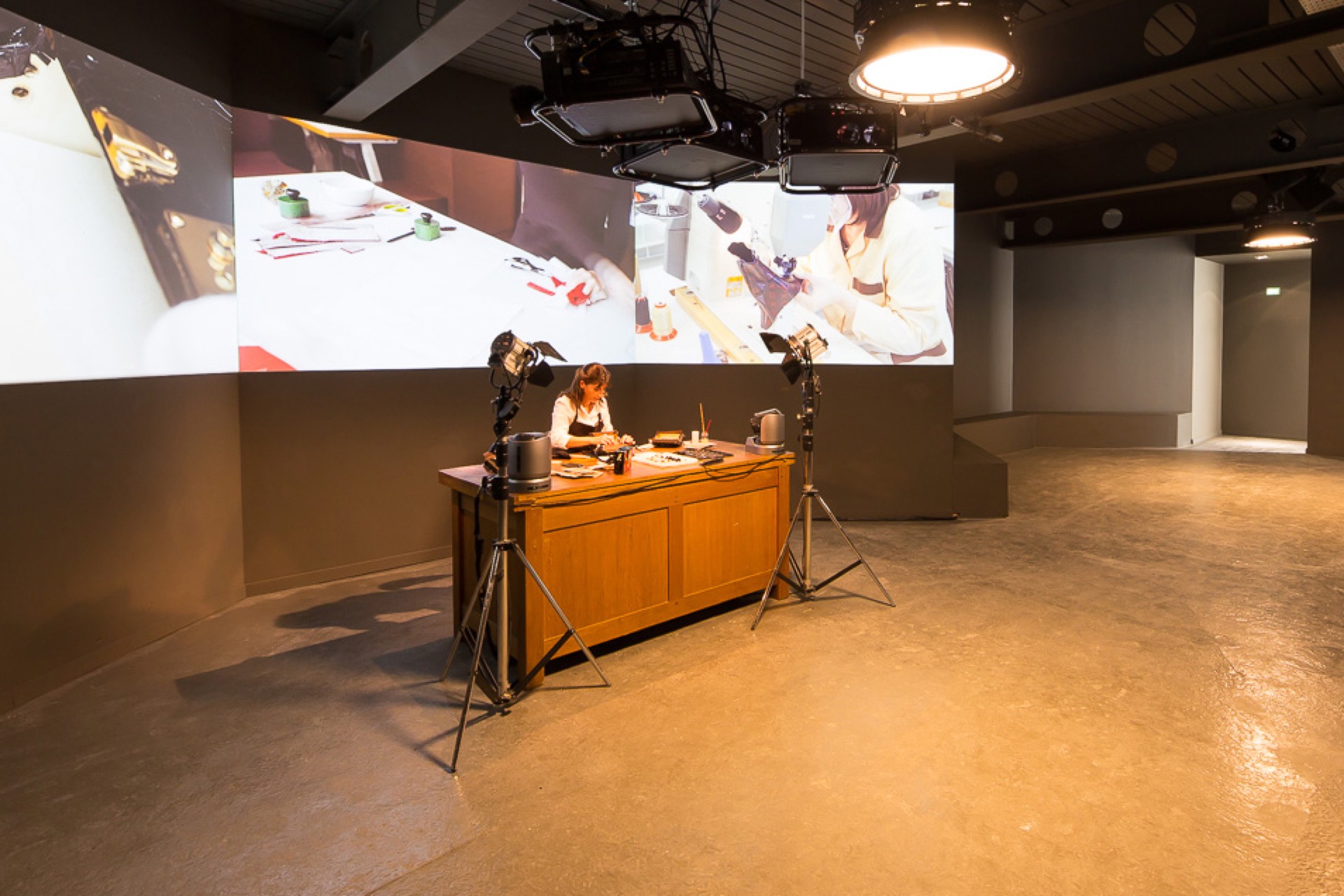 Louis Vuitton Series 3 Exhibition exhibition stand
