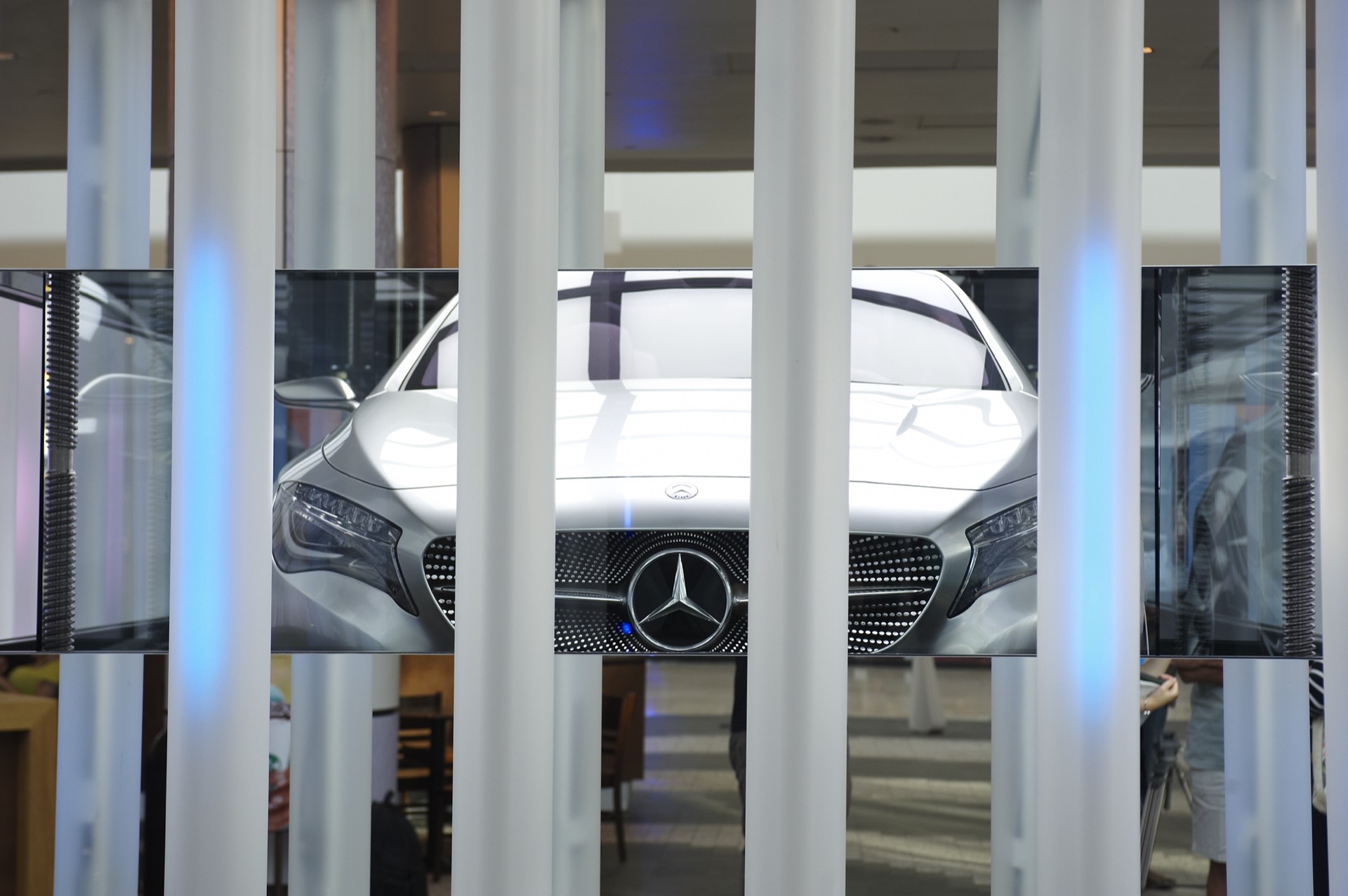 Mercedes-Benz A-Class UK Launch exhibition stand