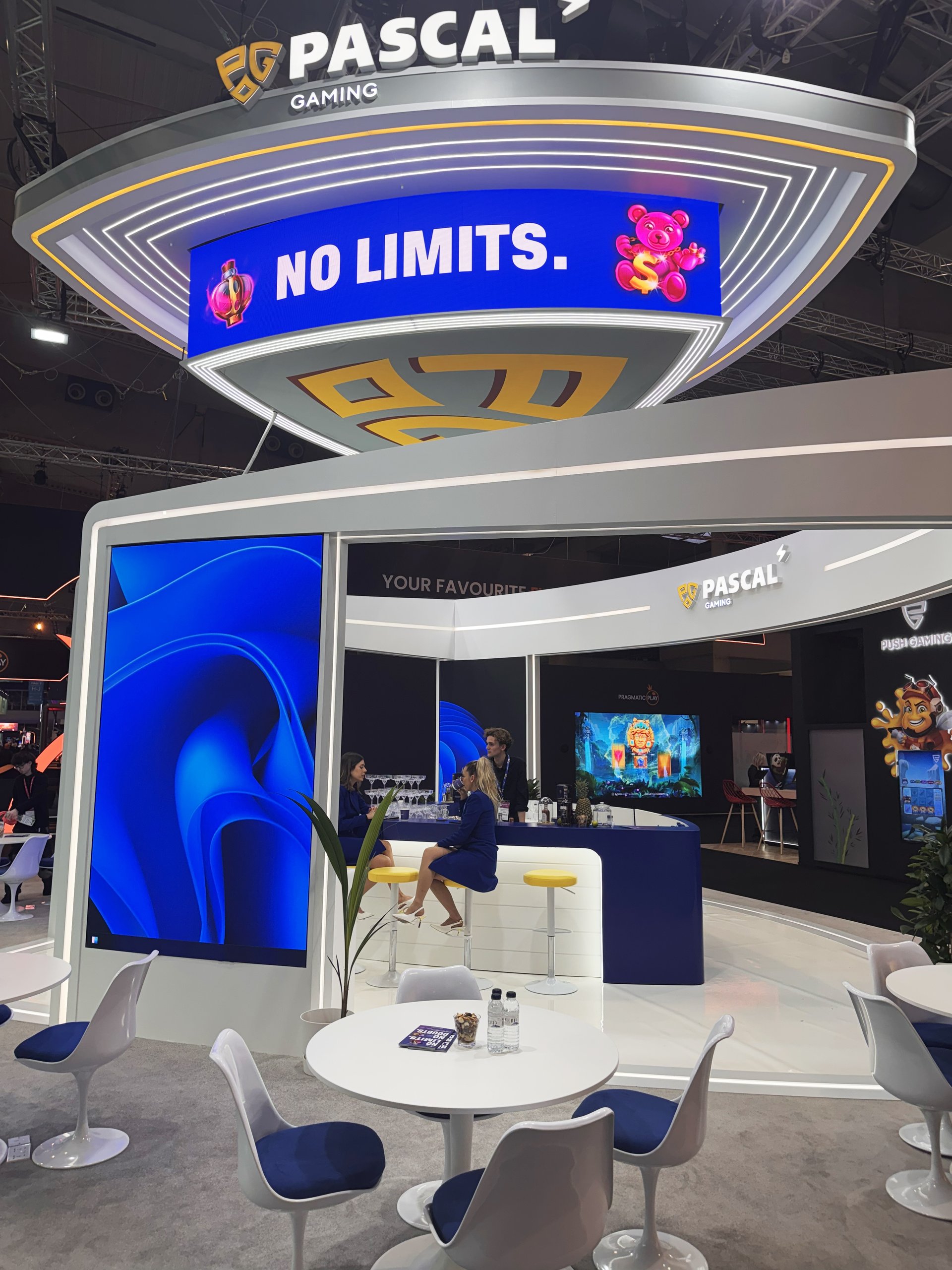 Pascal Gaming Ice Barcelona gaming exhibition stand