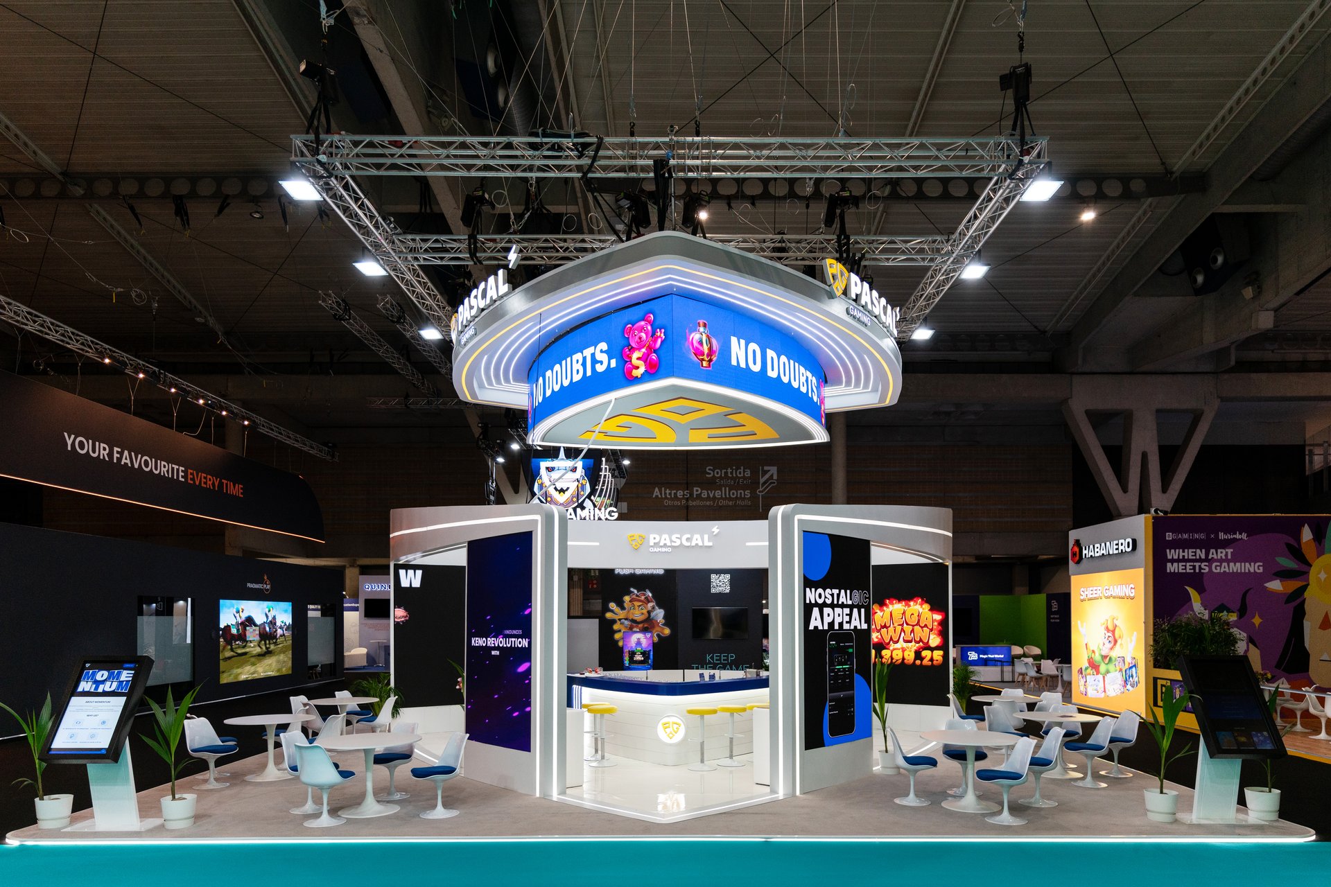 Pascal Gaming Ice Barcelona gaming exhibition stand