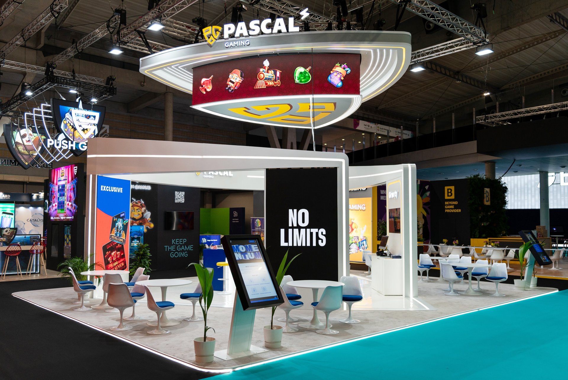 Pascal Gaming Ice Barcelona gaming exhibition stand