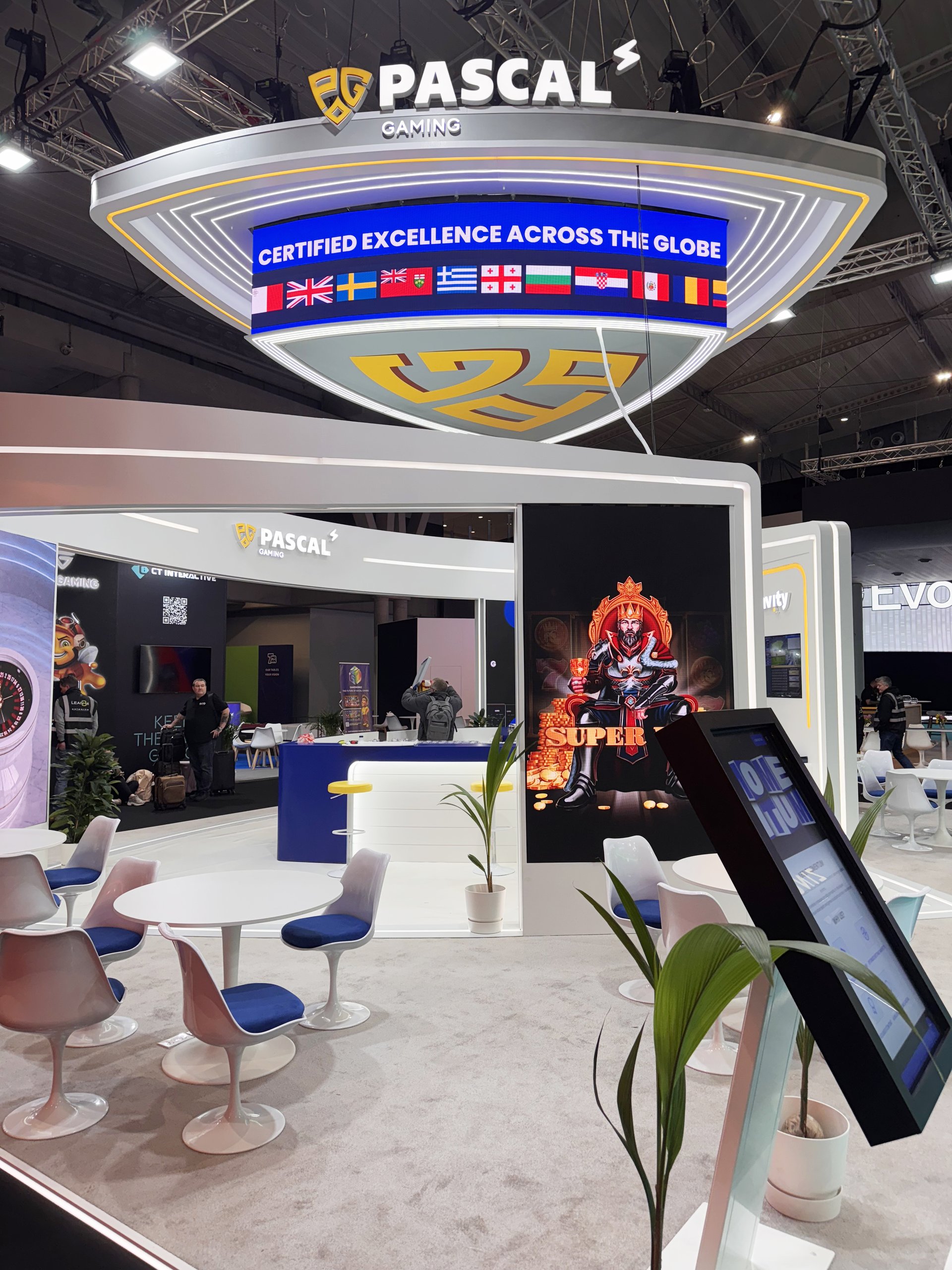 Pascal Gaming Ice Barcelona gaming exhibition stand