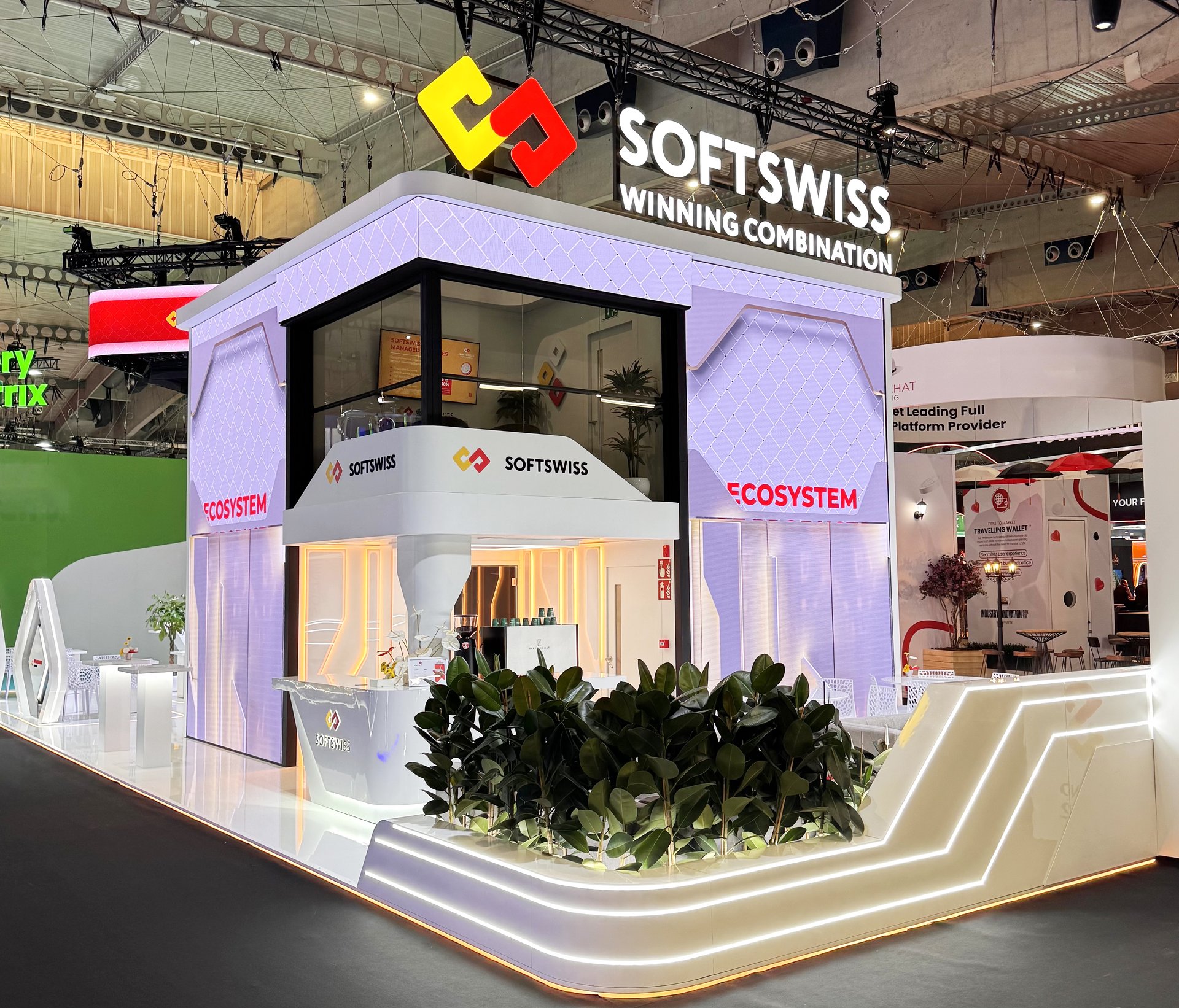 Softswiss Ice Barcelona exhibition stand