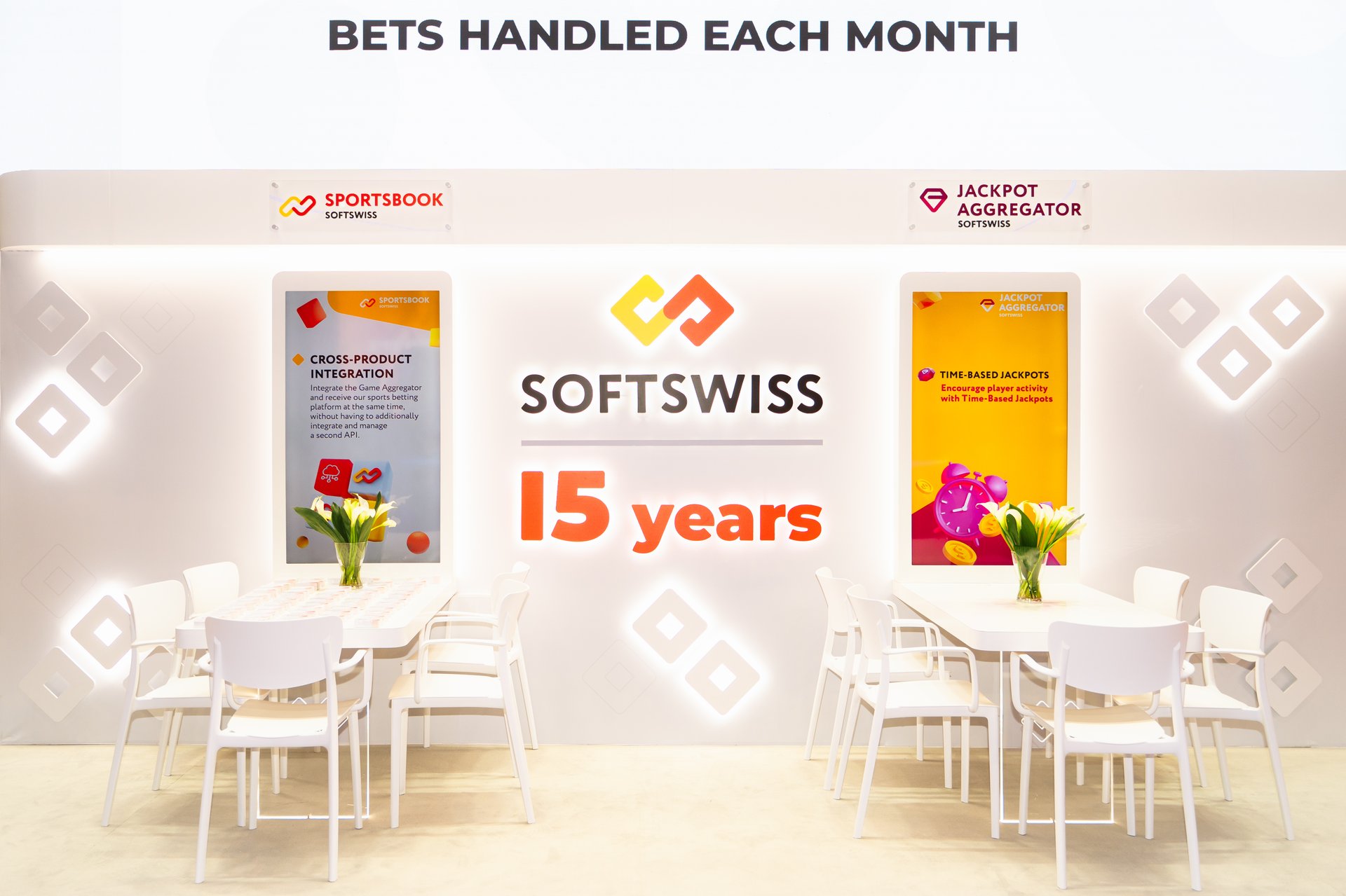 Softswiss Ice London exhibition stand