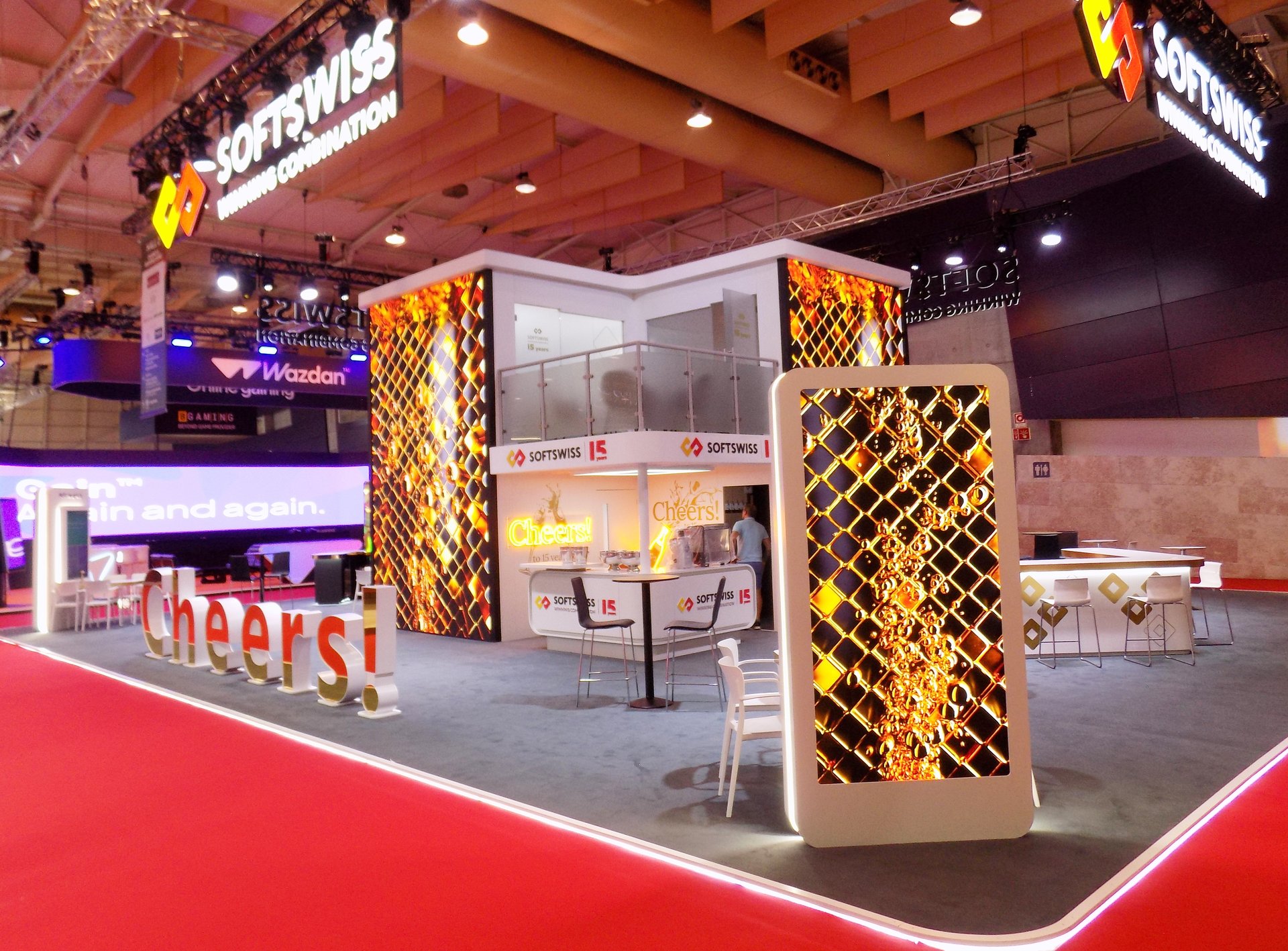 Softswiss Sbc Lisbon exhibition stand