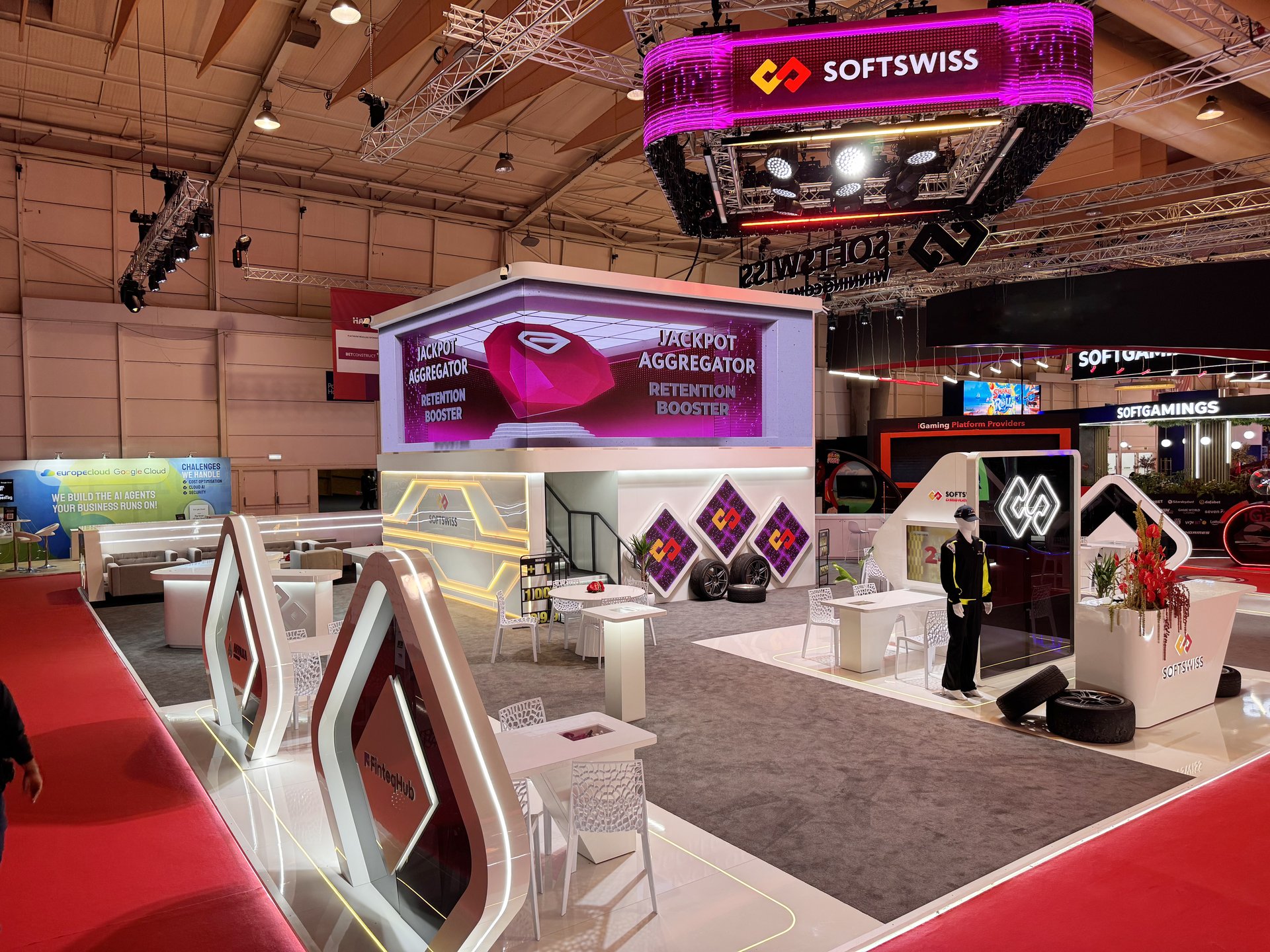 Softswiss Sbc Lisbon exhibition stand