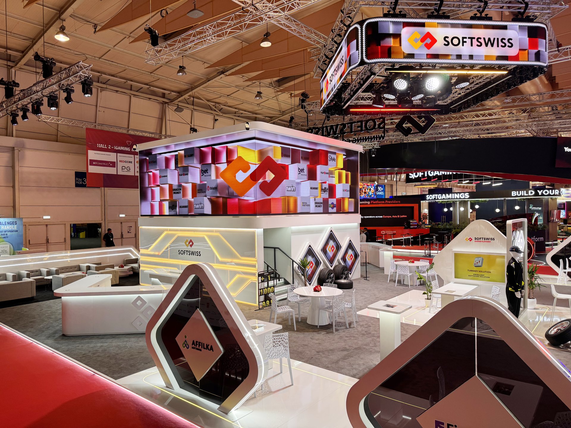 Softswiss Sbc Lisbon exhibition stand